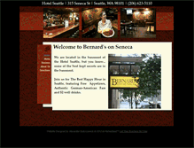 Tablet Screenshot of bernardsonseneca.com